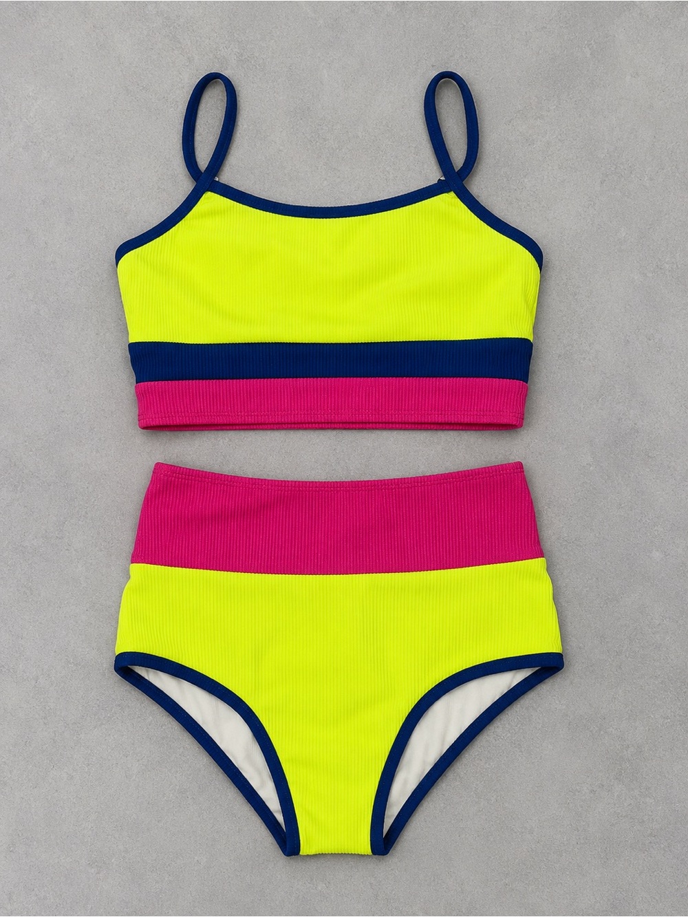 Haloumoning Girls Swimwear Two-Piece Bikini Set - Size 130 7/8YR